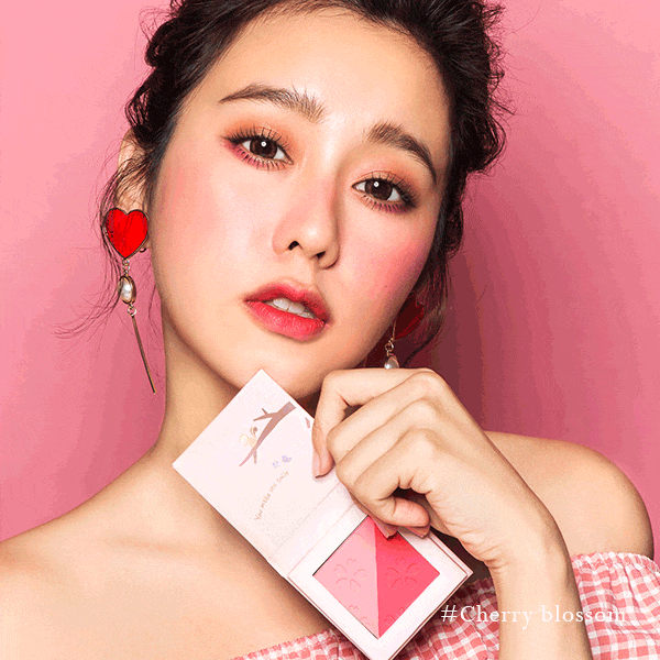 迪士尼櫻花系列腮紅-米奇米妮-Rainbow【A25250005】