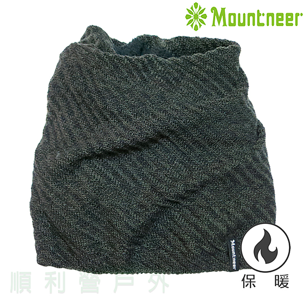 ●內裡為刷毛、外層為針織布料 ●可當圍脖和保暖帽