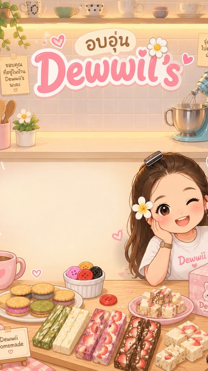 บ้านขนมดิววี่ 🏡🐰| Dewwii Sweet Home 🍭
