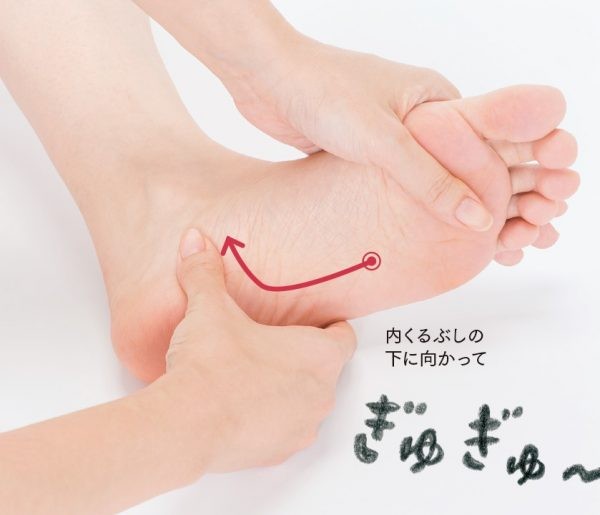 体のゴミがすっきり 押したい2つの足ツボとは