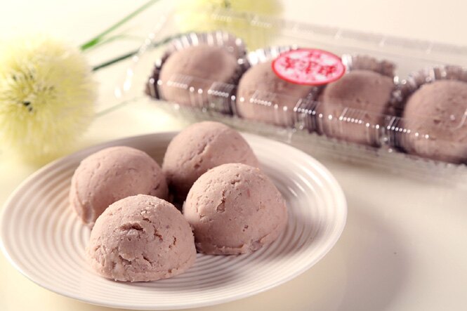 連珍 芋泥球1盒(4顆/一盒) 50元 團購冠軍 芋泥界第一名 康熙來了強推