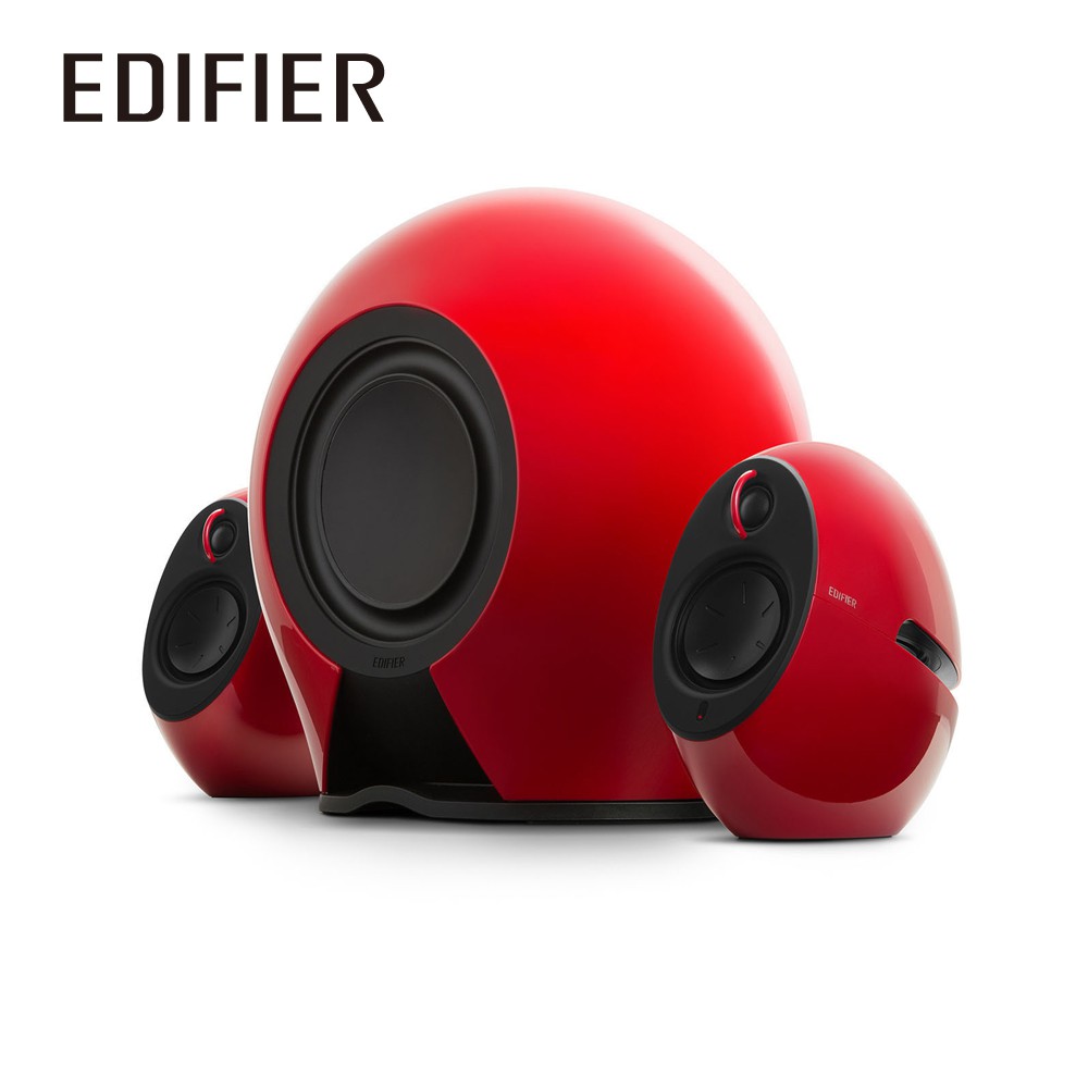 力孚公司貨免運 保固18個月 Edifier Luna Eclipse E235 2.1聲道藍牙喇叭 紅色 黑色