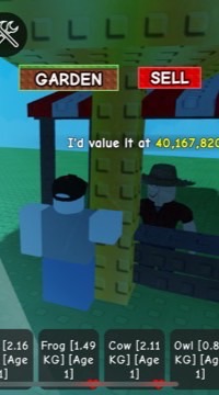 ปลูกผัก Roblox แลกผลไม้/ขายสตว์/ขายไอดี
