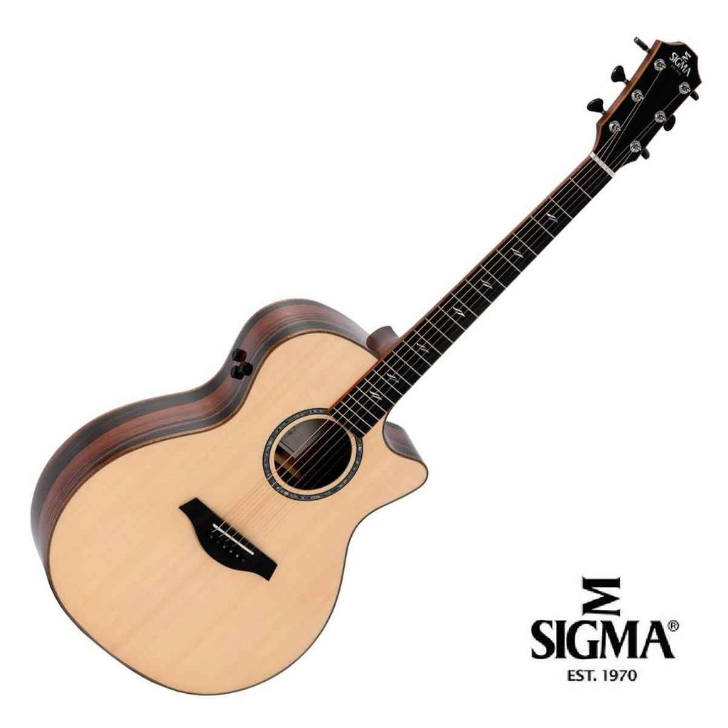 #Sigma #GECE-3+ #雲杉面單 #41吋 #民謠吉他 Sigma GECE-3+ 雲杉面單 41吋 民謠吉他 品牌： Sigma SIGMA吉他，這個由擁有一百多年歷史鋼弦吉他品牌的先驅-