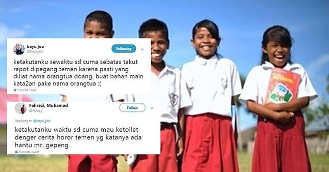 12 Cuitan lucu soal 'ketakutan murid SD' ini bikin ketawa nostalgia