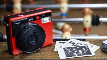 正統徠卡紅的拍立得登場 Leica SOFORT 還可用明信片和桌曆秀照片