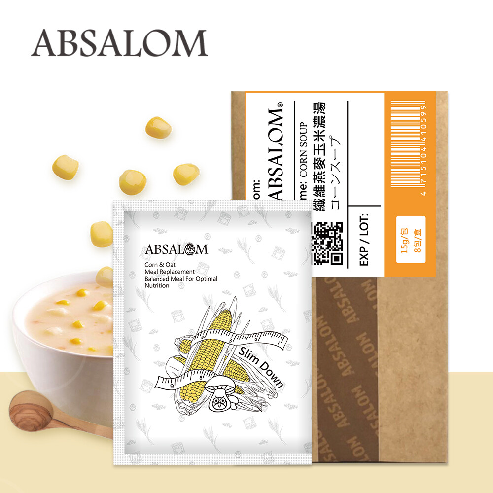 absalom 艾比莎纖維燕麥玉米濃湯 8包/盒