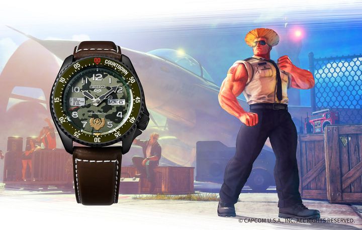 SEIKO 9月將推出《快打旋風 5》聯名機械錶，採限量發售，售價 51,700 日圓