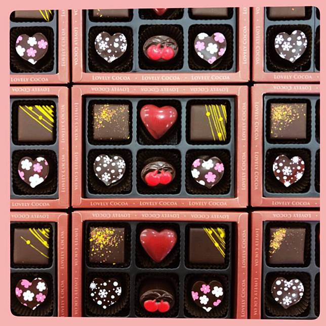 堅持使用法國、比利時巧克力為原料，送禮自用兩相宜！（圖片來源：幸福可可巧克力工坊）