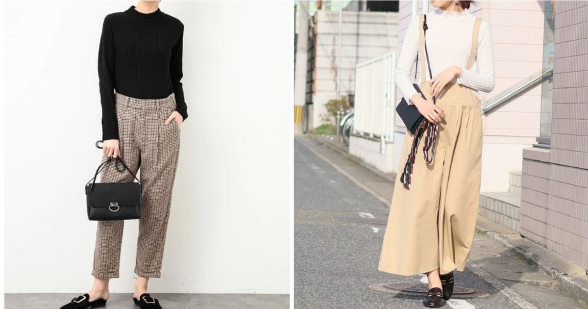 知性優雅的關鍵就在「微高領」上衣！先從黑白兩色開始著手穿搭