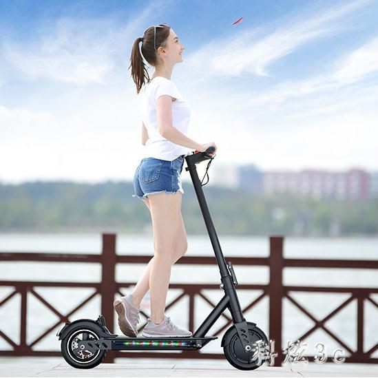 電動滑板車電動車成人可折疊代步車代駕迷你折疊兩輪