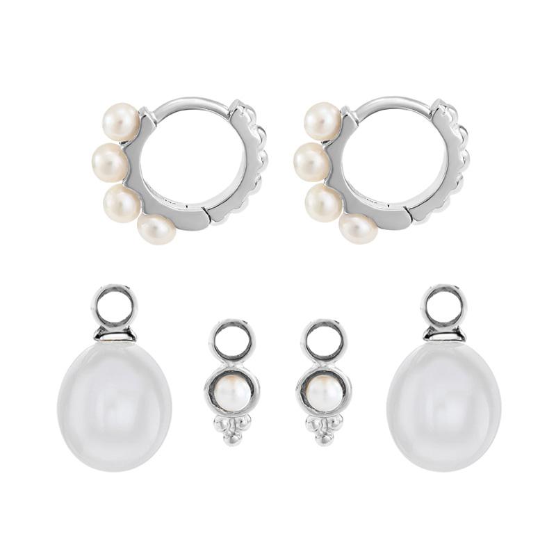 SterlingSilverHandcrafted in our London studio, this bundle of ear adornments will elevate your ever