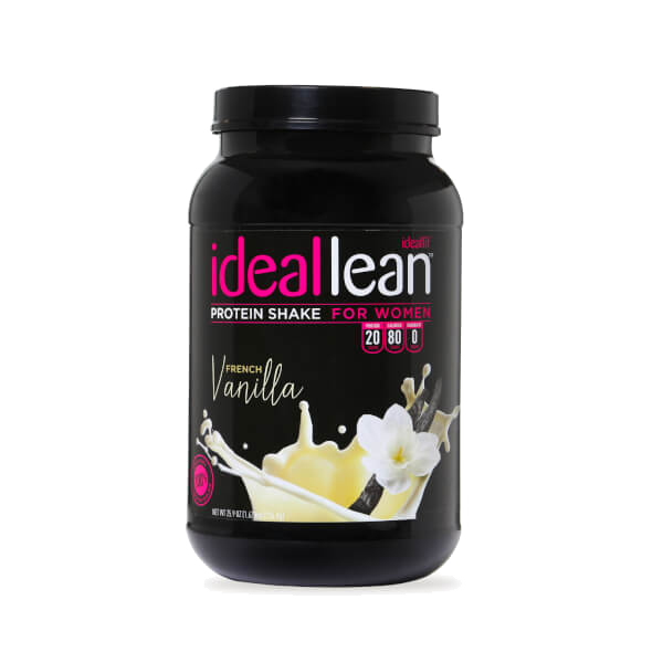 *贈搖搖杯 [美國 Idealfit] 黃金比例運動乳清高蛋白 - 香草(1.65磅/750公克)