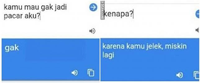 10 Terjemahan Lucu Google Translate Ini Bikin Terheran Heran Brilio Net Line Today