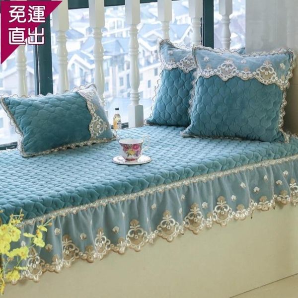 可訂製飄窗墊 四季歐式飄窗墊子窗台墊可機洗定做簡約現代臥室陽台墊榻榻米坐墊 夏茉生活YTL