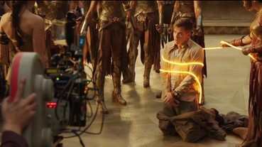 《神力女超人》原來是這樣拍的 綁住史帝夫「真言套索」其實是螢光繩...