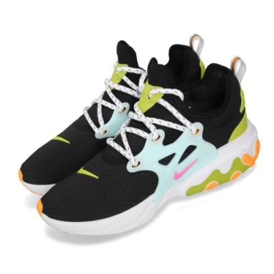 品牌: NIKE型號: CJ0554-001React Presto襪套 經典 舒適 避震穿搭 魚骨 球鞋 黑 藍