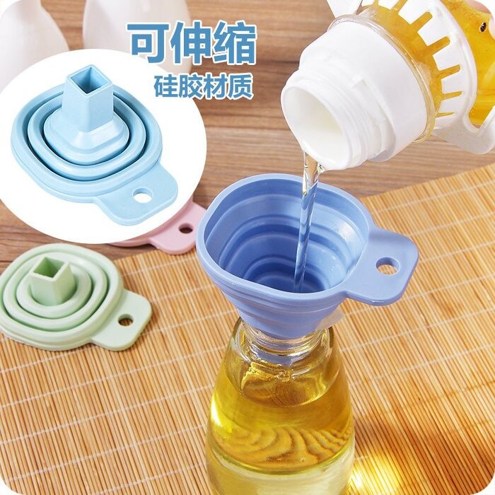不會洩露可折疊經久耐用用於廚房內醬油料酒食用油等的裝罐不會洩露也能用於洗髮水沐浴露等替換裝的裝罐食品級矽膠材質可折疊 我們專賣食品級的包裝容器 適合喜歡在家diy或是自己手作甜品給大家分享的你 讓心愛