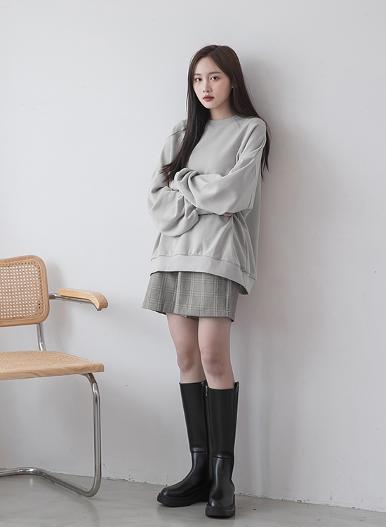 D+AF加厚鞋底切爾西長靴 厚底靴