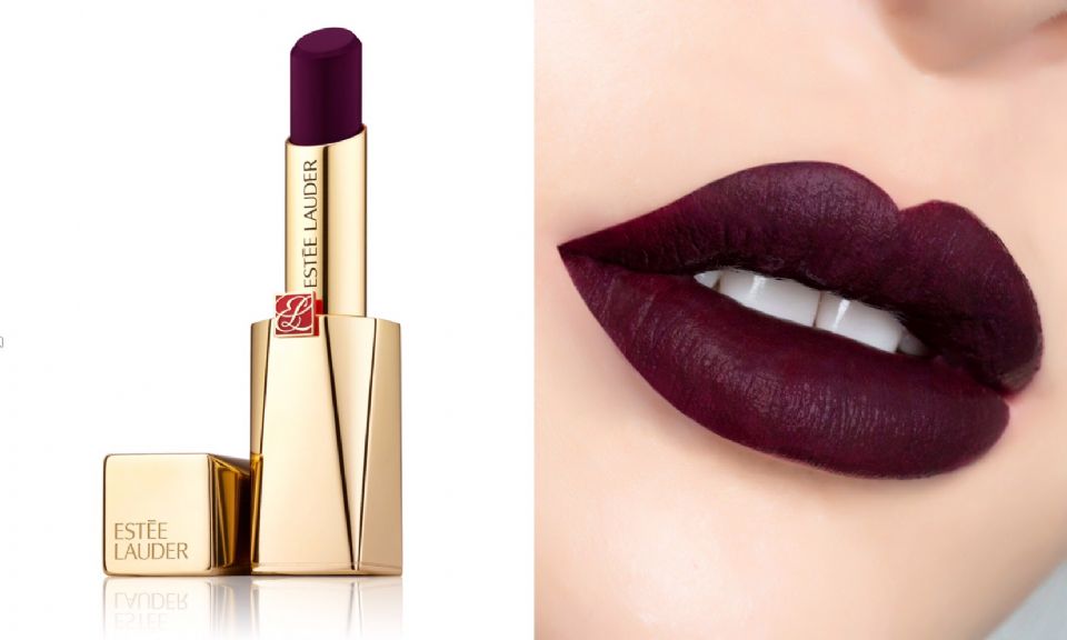 雅詩蘭黛 奢華慾望訂製唇膏 「絕美啞光」#414 魔幻艷紫NT.1,500 