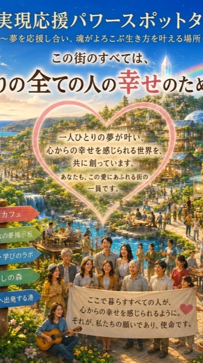 あなたの夢短冊🎋が未来を照らす✨  応援されたいあなたへー ❗️パワースポットタウンへようこそ🌏