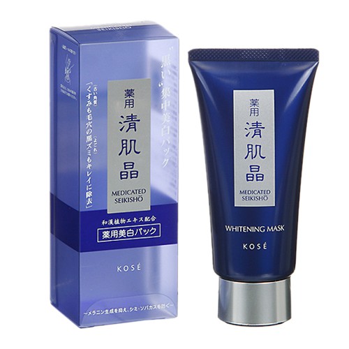 Kose高絲 清肌晶美白黑面膜(80g)【小三美日】D129397