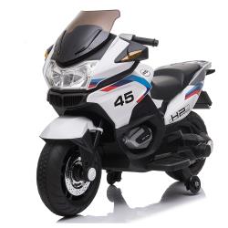 ◎多媒體播放器|◎可拆式輔助輪|◎防滑舒適皮椅商品名稱:【聰明媽咪兒童超跑】重型兒童電動機車摩托車(XMX609白)種類:車車/交通工具適用年齡:1歲以上角色:沒有特殊角色特色:可騎乘,遙控,電動車材