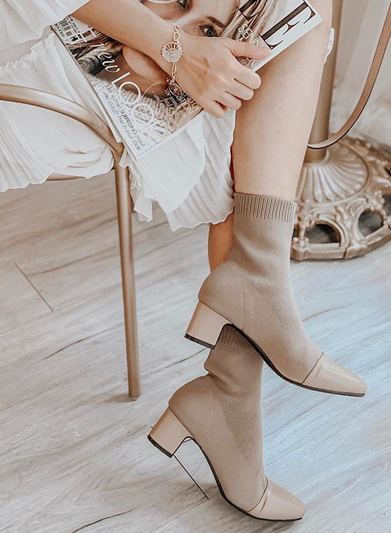 D+AF 靴子 靴子穿搭 秋靴 襪靴