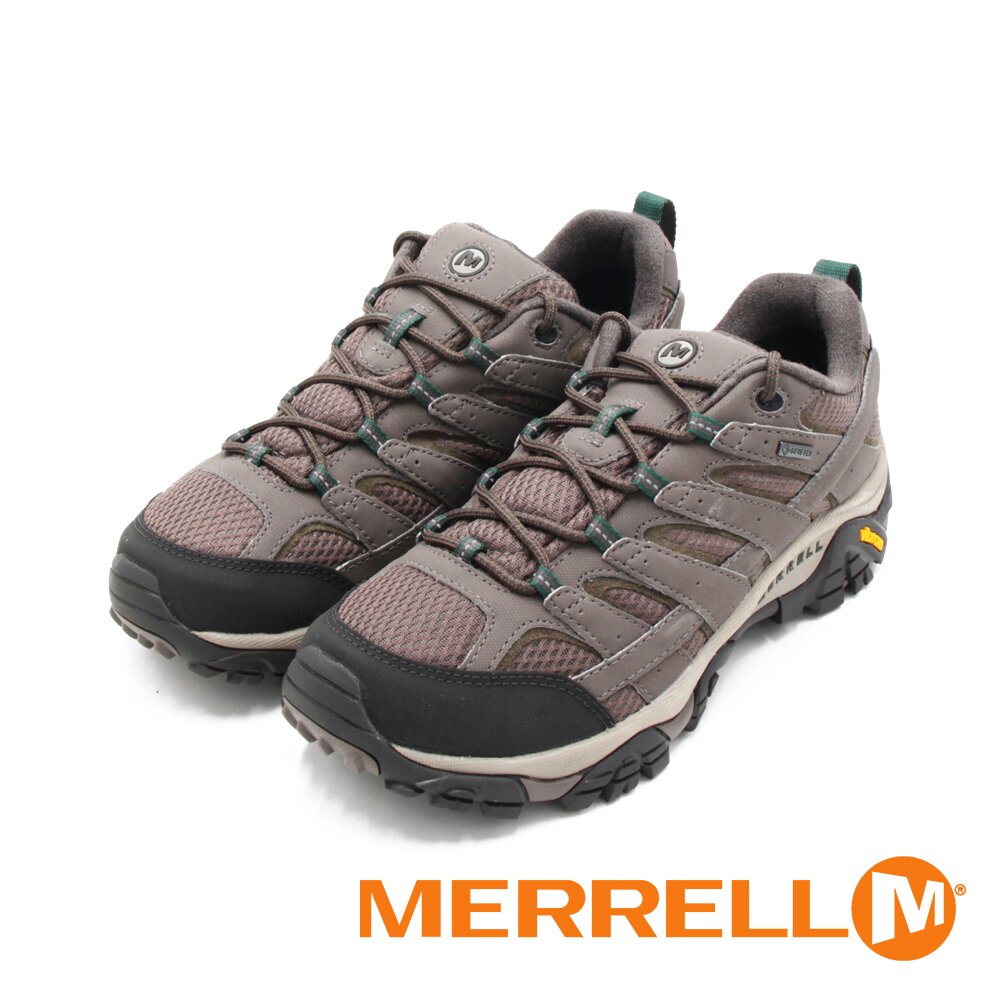 內嵌式避震氣墊，幫助穩定足部Gore-Tex襪套式防水結構5mm刻紋Vibram黃金大底