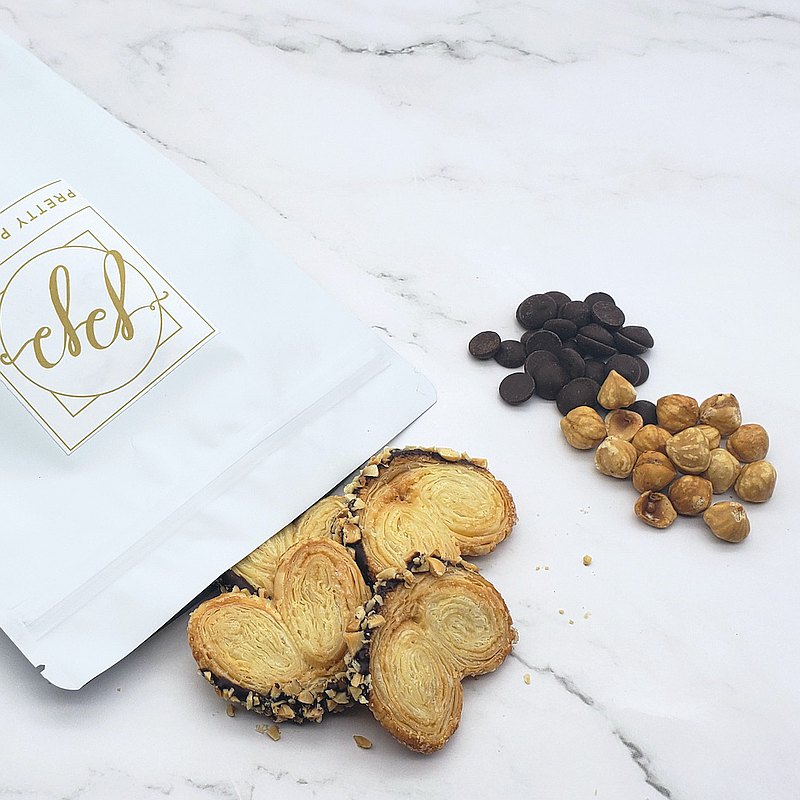 朱古力榛子蝴蝶酥 (袋裝)