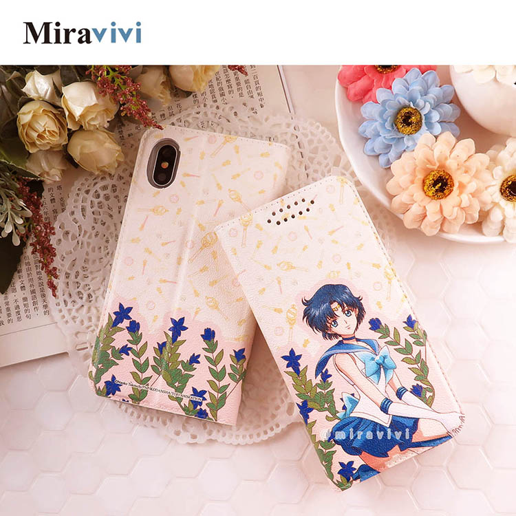 美少女戰士 iPhone X 皮套_水星仙子