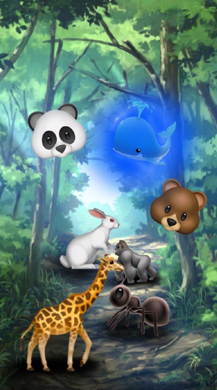 animals family "Home"🌲🏡🌿