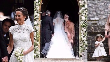 誰這麼有面子，讓英國喬治王子都來婚禮上當花童了～！