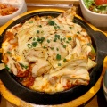 チーズタッカルビ - 実際訪問したユーザーが直接撮影して投稿した博多駅中央街韓国料理チゲ料理&韓国鉄板 ヒラクの写真のメニュー情報