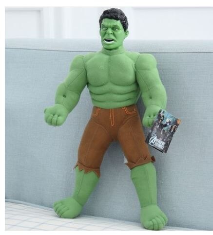 X射線【C030044】綠巨人浩克 絨毛娃娃，絨毛/填充玩偶/玩具/公仔/抱枕/靠枕/娃娃