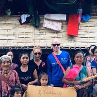 Donation to unfortunate Children