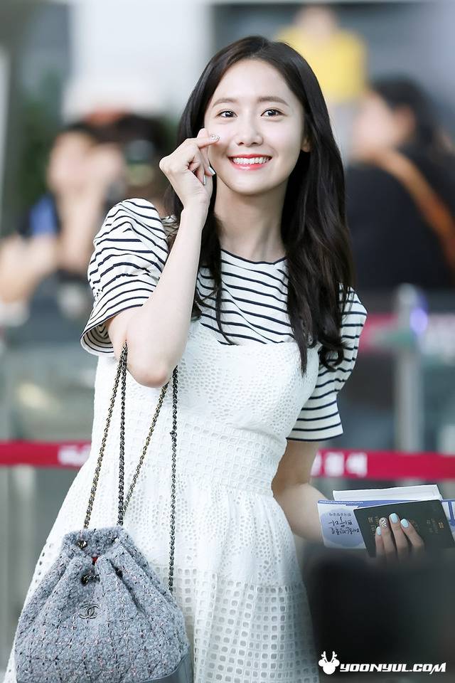 ตามส องแฟช น Airport ของสาวหวาน Im Yoona Spiceee Net Line Today