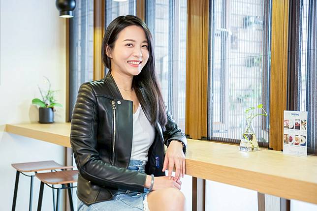 何蓓蓓真實個性冷靜、笑點高。記者陳慧貞／攝影
