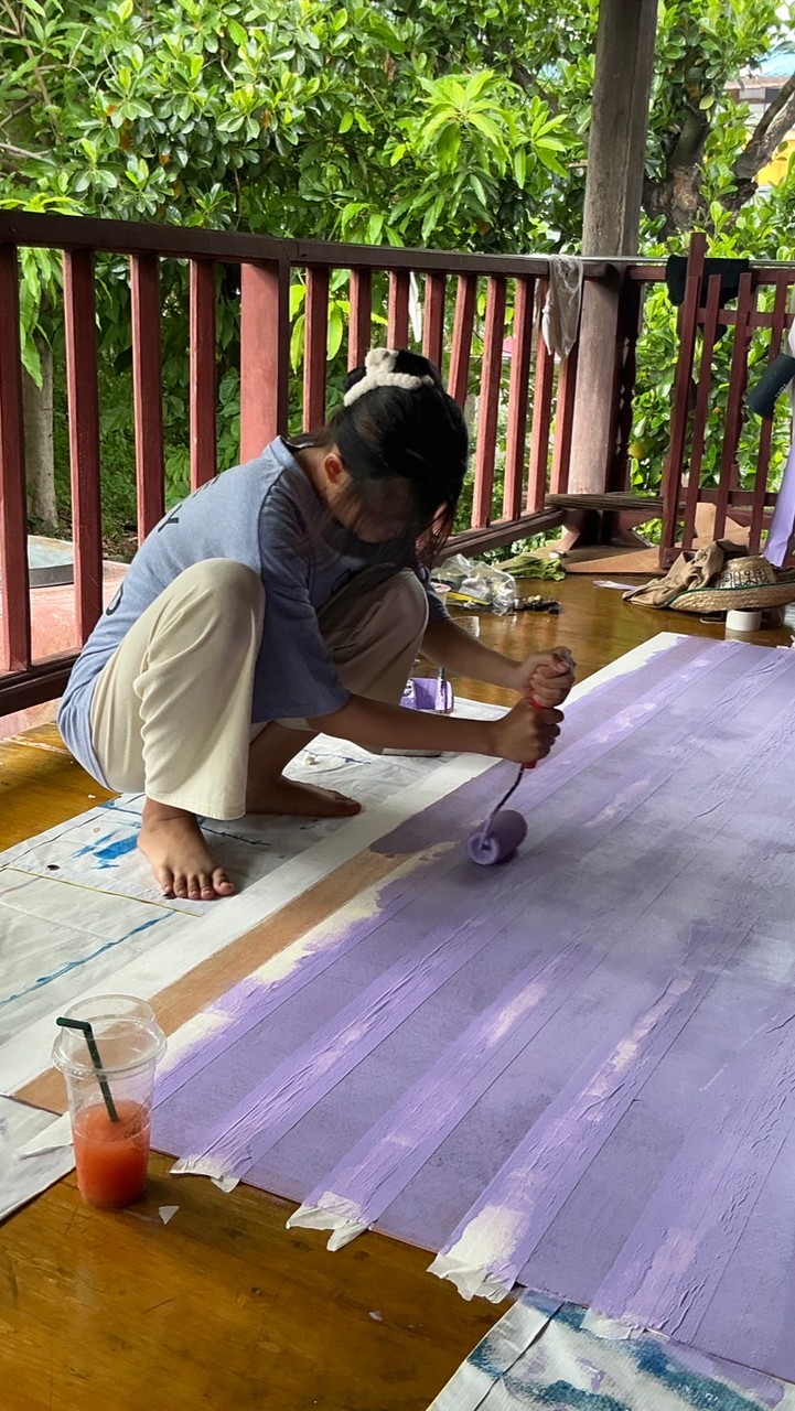 สีม่วง อัญชัญรุจิเรช68💜