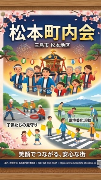 松本町内会2026 役員連絡網