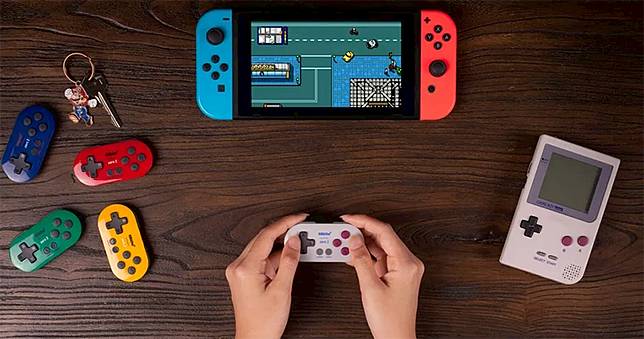 8bitdo 推鑰匙圈大小的超可愛遊戲搖桿 Switch 跟android 都可用 電腦王阿達 Line Today