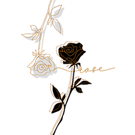 SIMPLE FLOWER -黒薔薇-