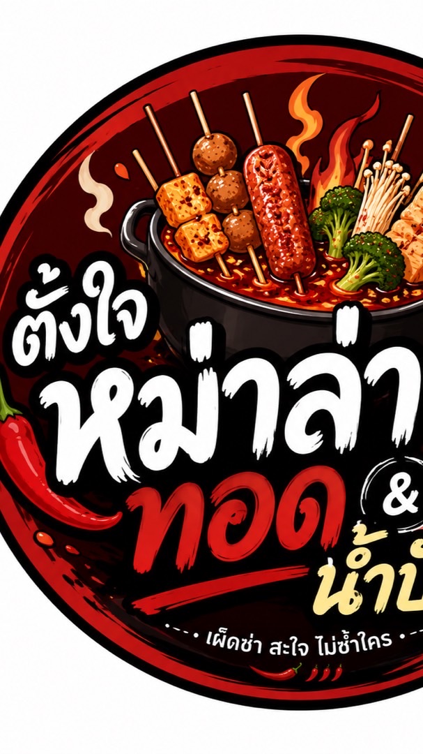 ตั้งใจ หม่าล่าทอดหน้ารพ.ชะอำ