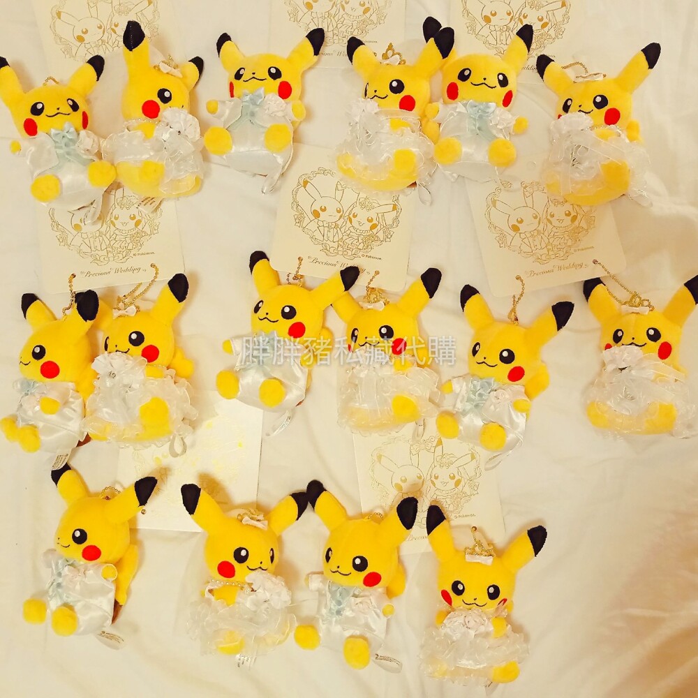 【日本中心限定】精靈神奇寶貝 皮卡丘 結婚 婚禮系列 吊飾一組。 生日禮、情人節禮物要送什麼對吧？這時候應該還有不少人在煩惱清單了。別再煩惱啦，相信你的眼光不會錯，絕對會是讓你們甜滋滋的浪漫加分禮品。