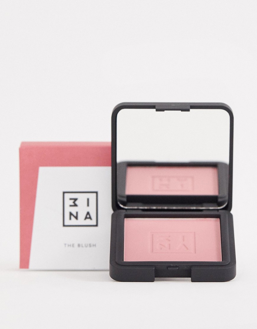 Blusher by 3INA We're calling your blush Mineral-powder texture Sheer, silky finish Creates a natura