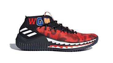 新聞分享 / 猿人藏招 A Bathing Ape x adidas Dame 4 親友限定配色曝光