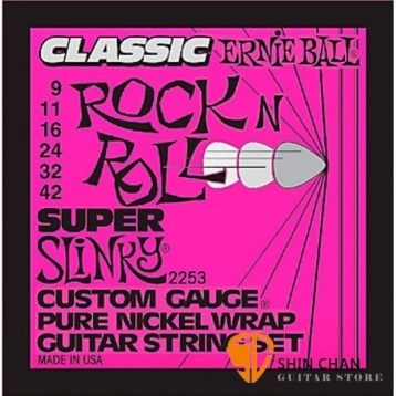 【缺貨】ERNIE BALL 2253 老鷹牌 純鎳 電吉他弦 （09-42）【ERNIE BALL進口弦專賣店/電吉他弦】