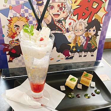 ユーザーの口コミ ユーフォーテーブルカフェ Tokushima Ufotable Cafe 東船場町 徳島駅 カフェ By Line Place