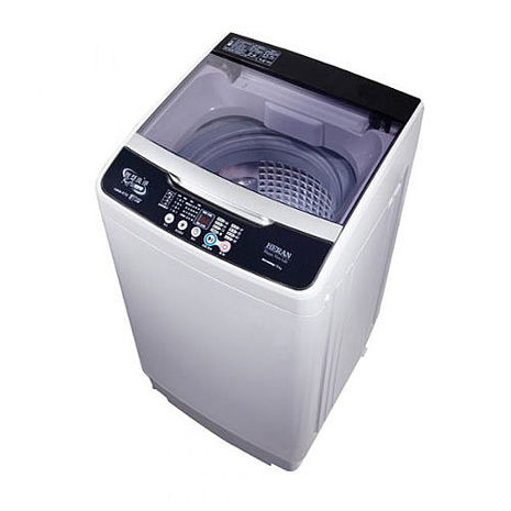 禾聯 HERAN 7.5公斤全自動洗衣機HWM-0751 ■ 白金級不鏽鋼內槽■ 兒童安全門鎖