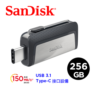 ●USB 3.1 高速傳輸●讀取速度最高可達 150 MB/s●USB TYPE-C 和 USB TYPE-A 雙連接埠●使用SanDisk Memory Zone 應用程式輕鬆管理檔案●從USB T